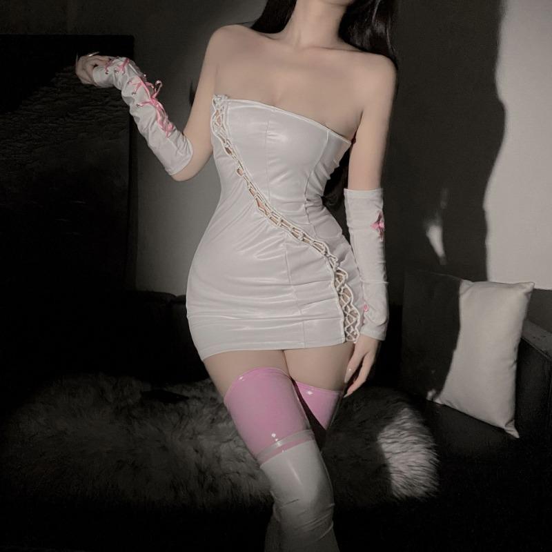 Sexy lingerie sexy bunny passion hollowed out tight buttocks pure lust seduction uniform flirting