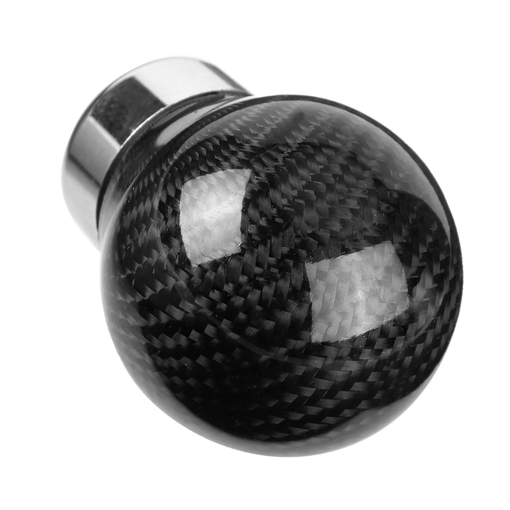 Car Modified Universal Gear Head   True Carbon Fiber Gear Shift Knob   Carbonized Gear Lever