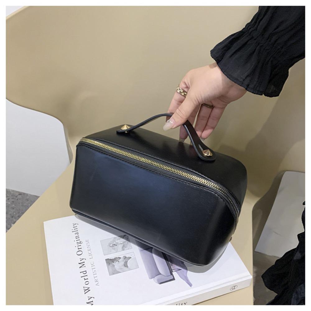 

Сумка женская большой вместимости многофункциональная косметичка чёрный