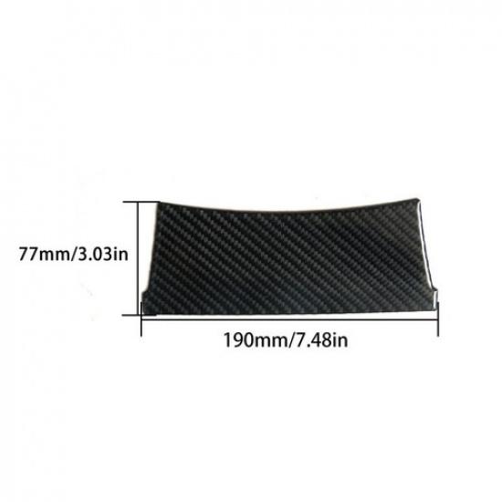 Carbon Fiber Interior Below Storage Box Cover Trim For Toyota Camry 2007-2011
