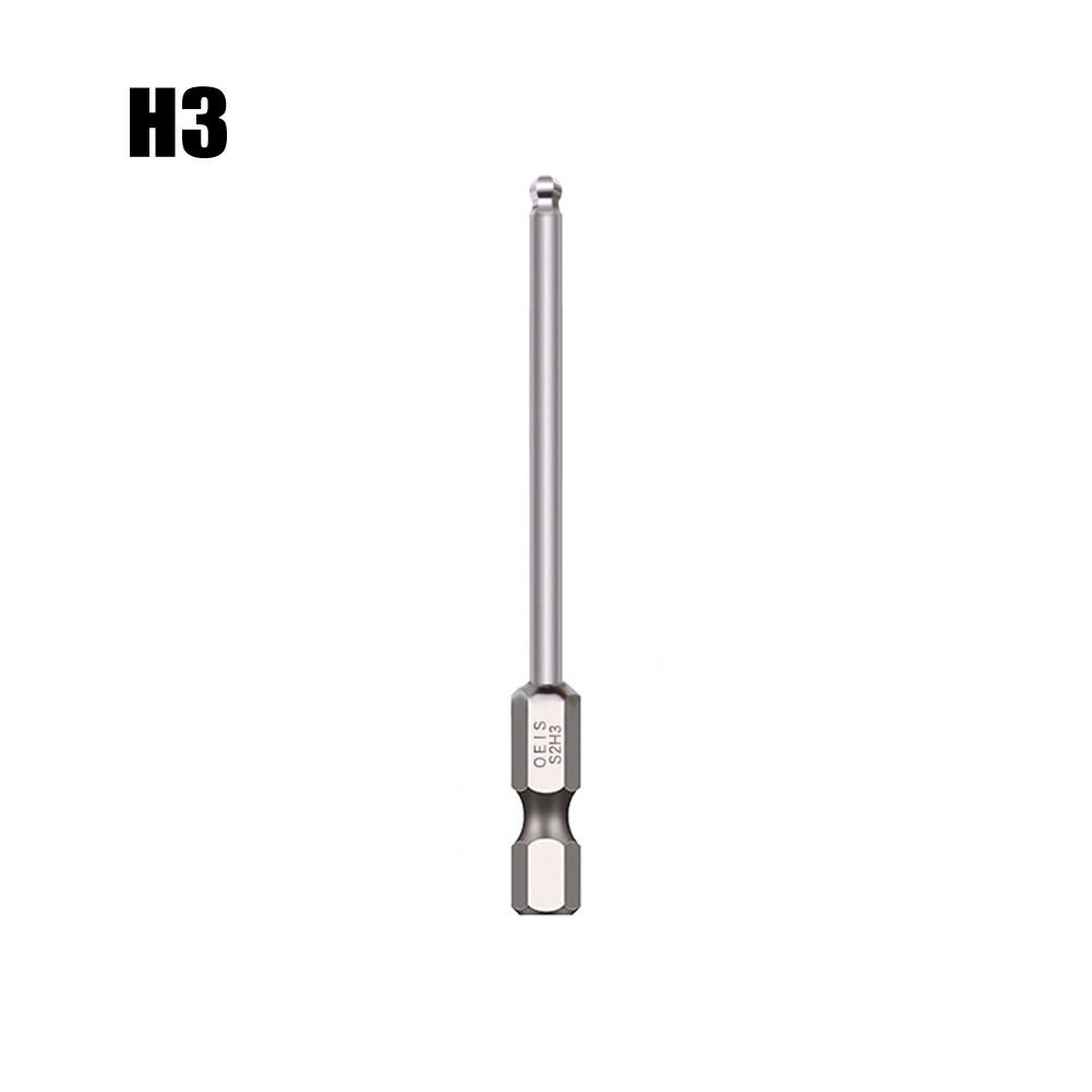 Electroplating Screwdriver Bit For Automotive H1.5-H10