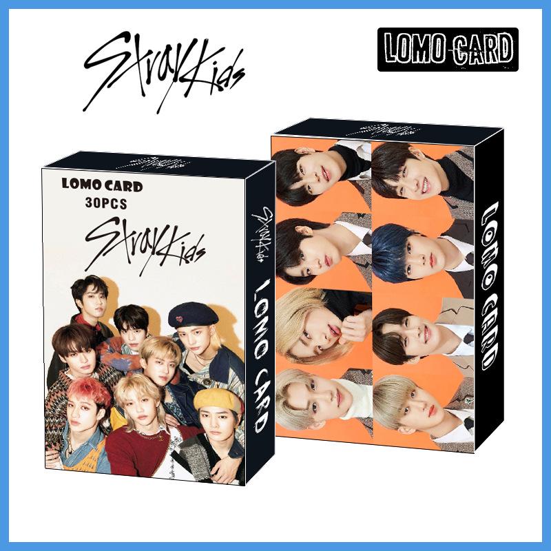 Stray Kids LOMO Photocards: Bang Chan, Lee Know, Changbin, Hyunjin Personal Photos