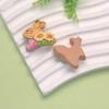 Landscape Themed Resin Flatback Cabochons Lovely Pumpkin House Bowknot Window Flower Garland Bread Basket Crafts for DIY Décor