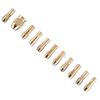 11pcs 4 jaw Copper Drill Chuck Collet Set for Mini Electric Grinder Rotate Tool 0.5 3.2mm