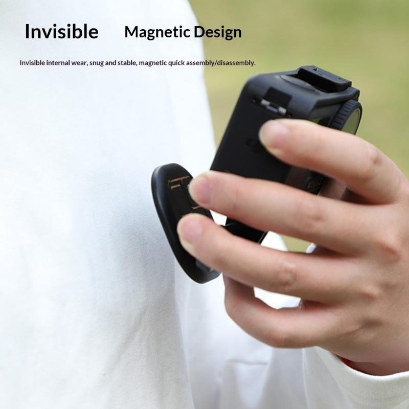 Magnetic Neck Strap Hold Mount Bracket Adapter With Lanyard Flexible Angle Adjustment for 360 Camera Accessories