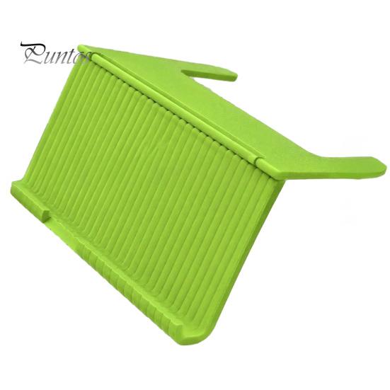 Mahjong Card Storage Rack Holder for Table, Under-Mat Slide-in Stand, 3D Printed Angled Viewing Display American Low Profile