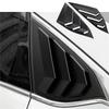 Rear Side Vent Quarter Window Louver Shutter Cover For 2018- Honda Accord Matte Black