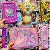 Smiggle Piórnik Torba na lunch Dzieci Outdoor Kreskówka Izolowana Torba Tote Zestaw do szkoły