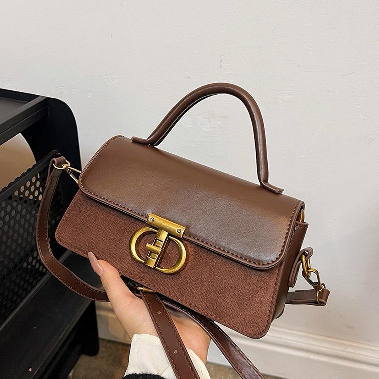 Summer Leather Shoulder Bags Purse and Handbag for Women Fashion Crossbody Bags Underarm Bag Small Square Satchel