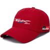 2026 New Toyota Logo GR Racing Summer Thin Breathable Soft Top Baseball Hat Outdoor Riding Sunshade Hat Duck Tongue Hat