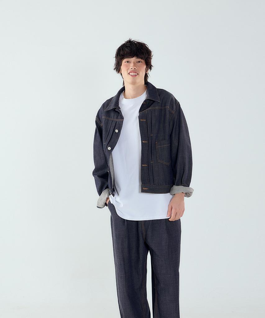 Fortyfour [M] Indigo Raw Denim Jacket