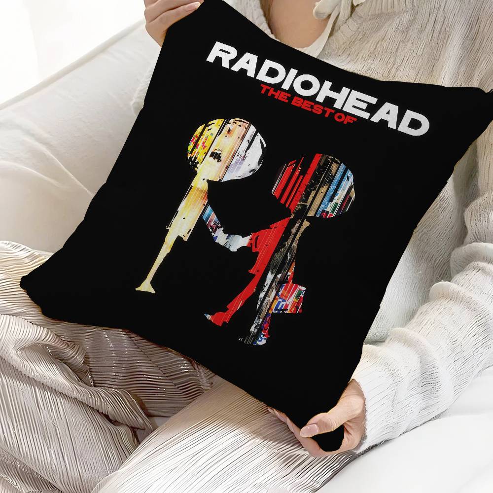 Band R-radioheadS Pillow Gift Home Office Decoration Bedroom Sofa Car Cushion Cover Case 45x45