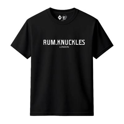 T-shirt Nera Rum Knuckles LDN