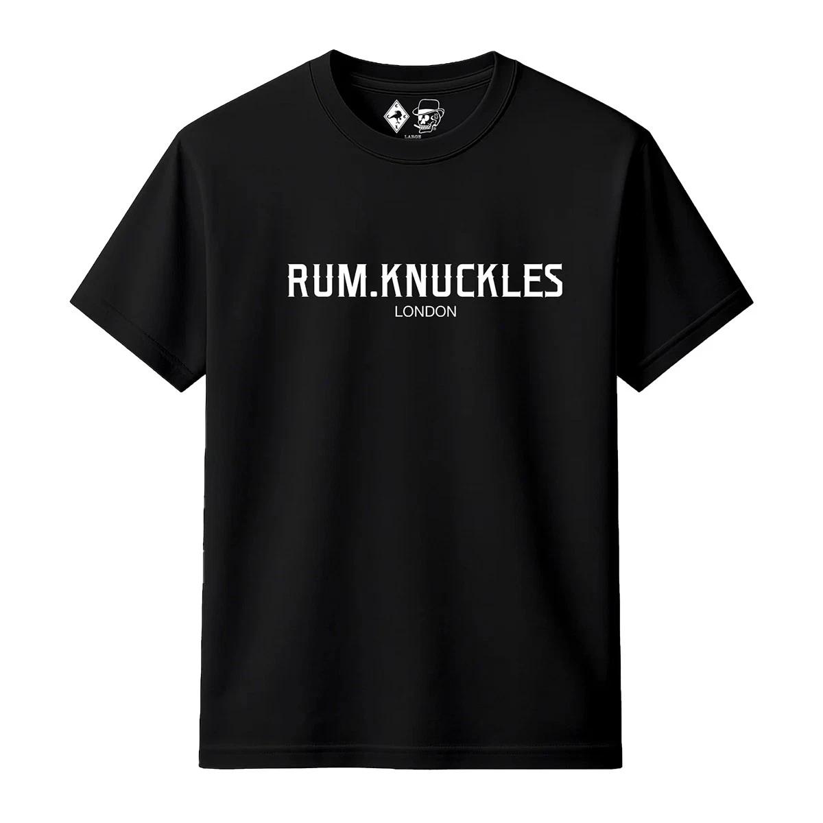 Rum Knuckles LDN Black T-Shirt XL