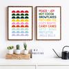 Christmas Gift Wall Art Decor New Year Holiday Poster Canvas Painting Nordic Retro Snowflake Bell Prints Pictures Kid Room Decor
