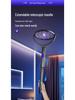 New 4-in-1 Foldable Electric Mosquito Swatter: Rechargeable Telescopic Killer Lamp & Wall-Mounted Swatter.