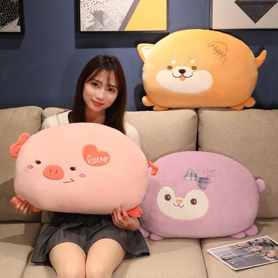 Ultra Soft Kawaii Dog Rabbit Pig Doll Huggable Stuffed Bunny Kids Huggable Animals Plush Toys Gifts
