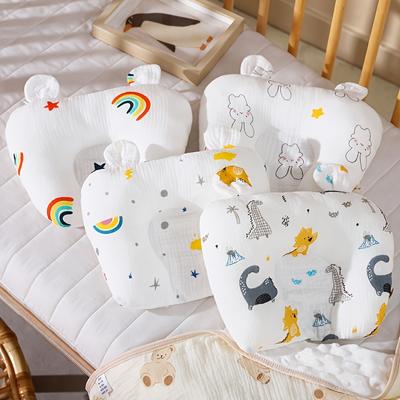 U-Shaped Ear Cartoon Design Sleeping Pad for Baby- Soft Plush Polyester Bed, Deep Sleeping Accessory for Baby