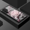 Magnetic For Magsafe Case For Samsung Galaxy S26 Ultra S25 Edge S24 S23 S22 Plus S21 FE Colorful Flowers Pattern Hybrid Matte Cover