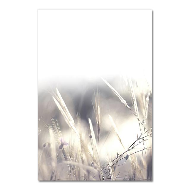 Пшеница сушеный цветок тростник суккулентные растения настенная живопись на холсте плакаты на скандинавскую тему и принты настенные панно для декора гостиной без рамки 21*30cm