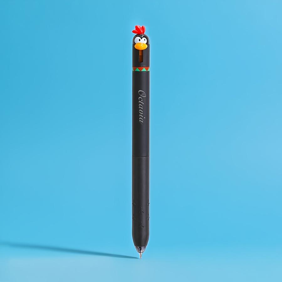 

4pcs Chicken Shaped Ballpoint Pen, Student Stress Relieving Click Pen, Perfect Choice for Teacher s Day or Back To School Gifts
