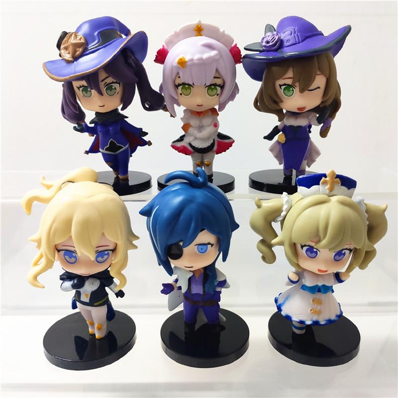 Exquisite Pvc Anime Mascot Model Set First Generation 8cm 290g Collectible Figures