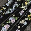 Left/Right Chinese Style Embroidered Lace Trim Fabric Collar Decoration for Hanfu Ancient Costume Skirt DIY Sewing Accessories