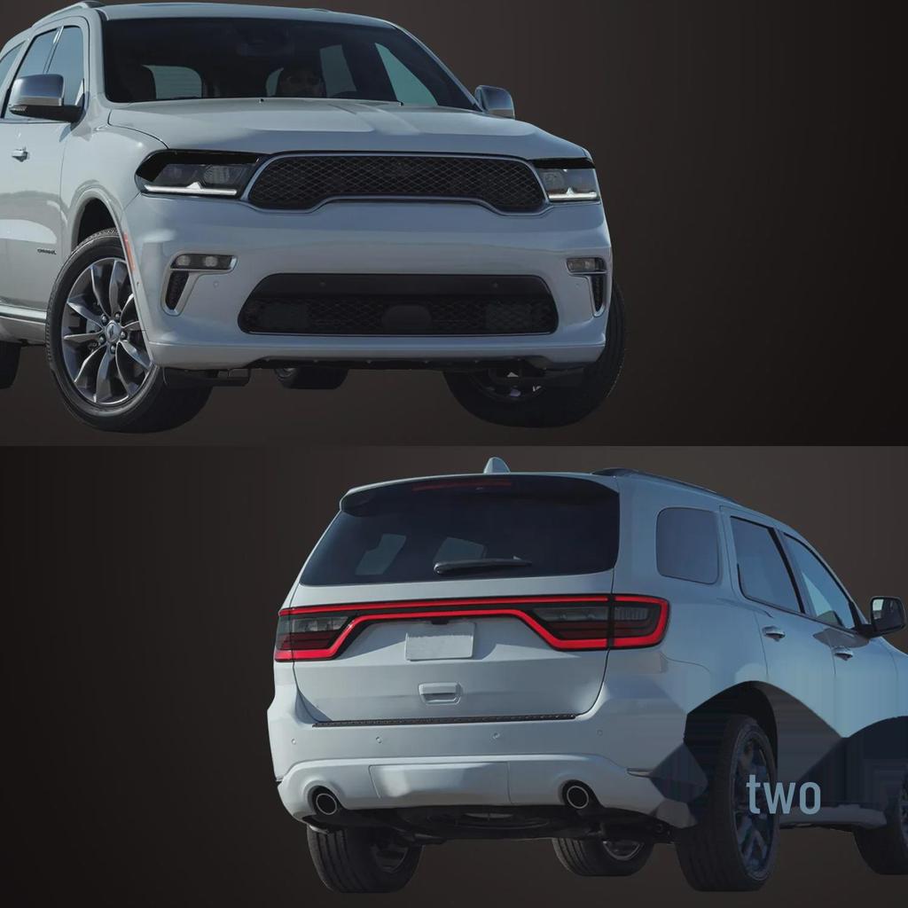 Dodge Durango 2014-2021 Headlight/Taillight Black Film
