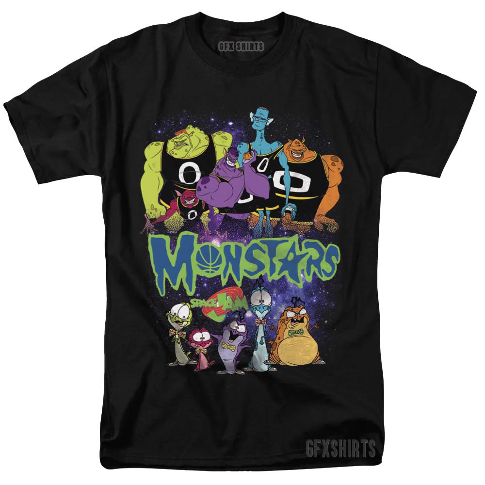 Tunesquad Space Jam Michael Jordan Jordans Monstars Vtg Graphic Design T-Shirt Unisex T-Shirt