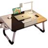 Folding Bedside Table & Study Desk for Dorm, Bunk Bed, or Bedroom