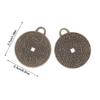 1/3/5Pcs Chinese Taoism Ancient Coin Pendant Necklace Exorcising Evil And Demon Enhancing Luck With Amulet Coin Jewelry