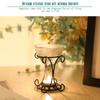 Iron Flower Stand Burner Candle Aromatherapy Oil Lamp Decorations Aroma Furnace