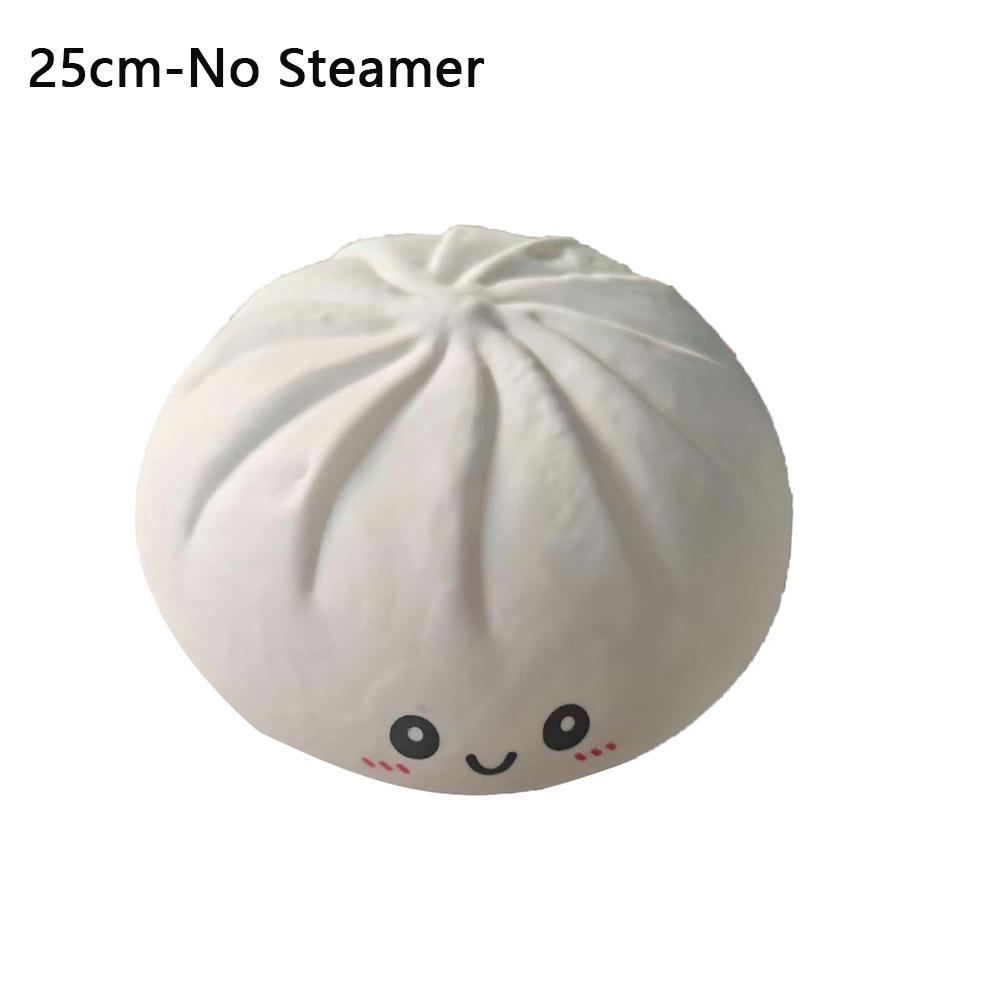New Soft Steamed Bun Squishy Pinch Le Fidget With Steamer Box Stress Relief Sensory Ball Squishy For