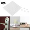 128 Piezas Almohadillas de Silicona Autoadhesivas Transparentes Antideslizantes Esterilla para Pies Protectores del Hogar 12x4mm