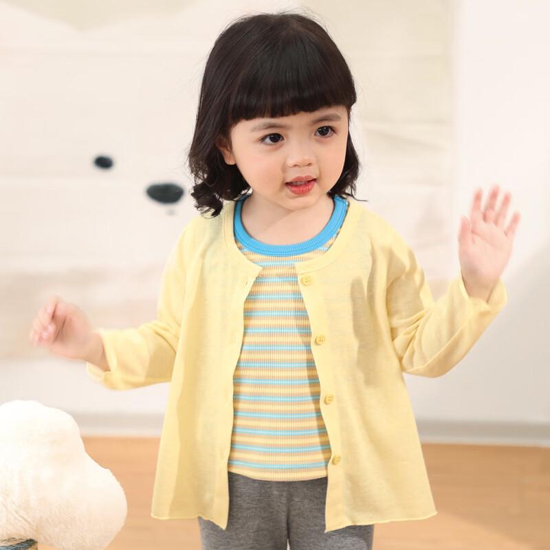 LUSON Baby Girl Lightweight Knit Cardigan