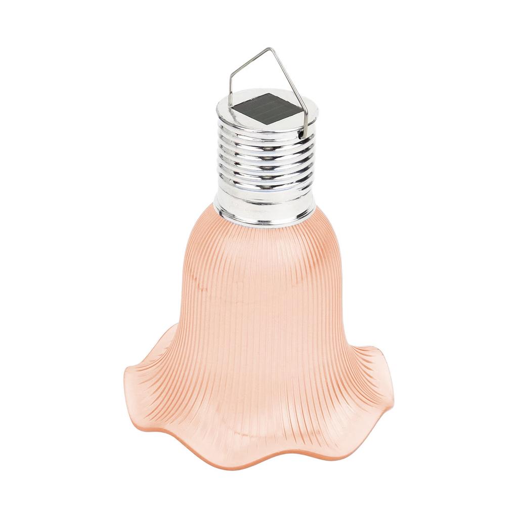 Solar Powered Ballet Skirt Hanging Light Outdoor Decorative LED Garden Lamp with Flexible Hanging Hook for Patio Porch Yard