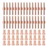 Electrode Nozzle Welding Accessories For PT31 Long Electrode Tip 60pcs Consumables Extended For PT-31 Cutting Torch Practical