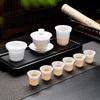 Ice Jade Porcelain Kung Fu Tea Set
