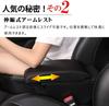 [SeasonJYUNN] AQUA Car Armrest, Toyota Aqua NHP10/NHP10H Charging Port, Storage Cushion, Dual Layer Type,