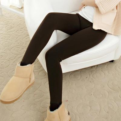 Winter Women Leggings Elastic High Waist Plus Velvet Thicken Leggings Warm Pants Plus Size Trousers