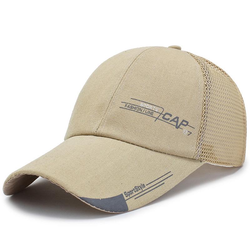 Summer Hat Men's Quick-drying Net Cap Baseball Cap Sunscreen Sunshade Sun Hat Outdoor Fishing Cap Breathable Cap Women