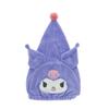Marushin Towel Cap for Sanrio Hair Drying for Girls and Character 3765001700 Kids, Swimming, Kuromi, Towel, Absorbent, Quick-Drying, Boys, Design,
