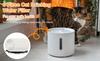 6pk Cat Fountain Filters - Round Activated Carbon & Resin Replacement for Pet Water Dispensers