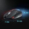 CYD C309 Gaming Mouse Wired Mouse 7200 Adjustable DPI Ergonomic Design USB Gaming Mouse for Large Hands 8 Programmable Buttons LED Breathing Light RGB