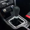Arenbel 6 Speed Gear Lever Handle PU Shifter Stick Knob Head Manual Automotive Universal Black