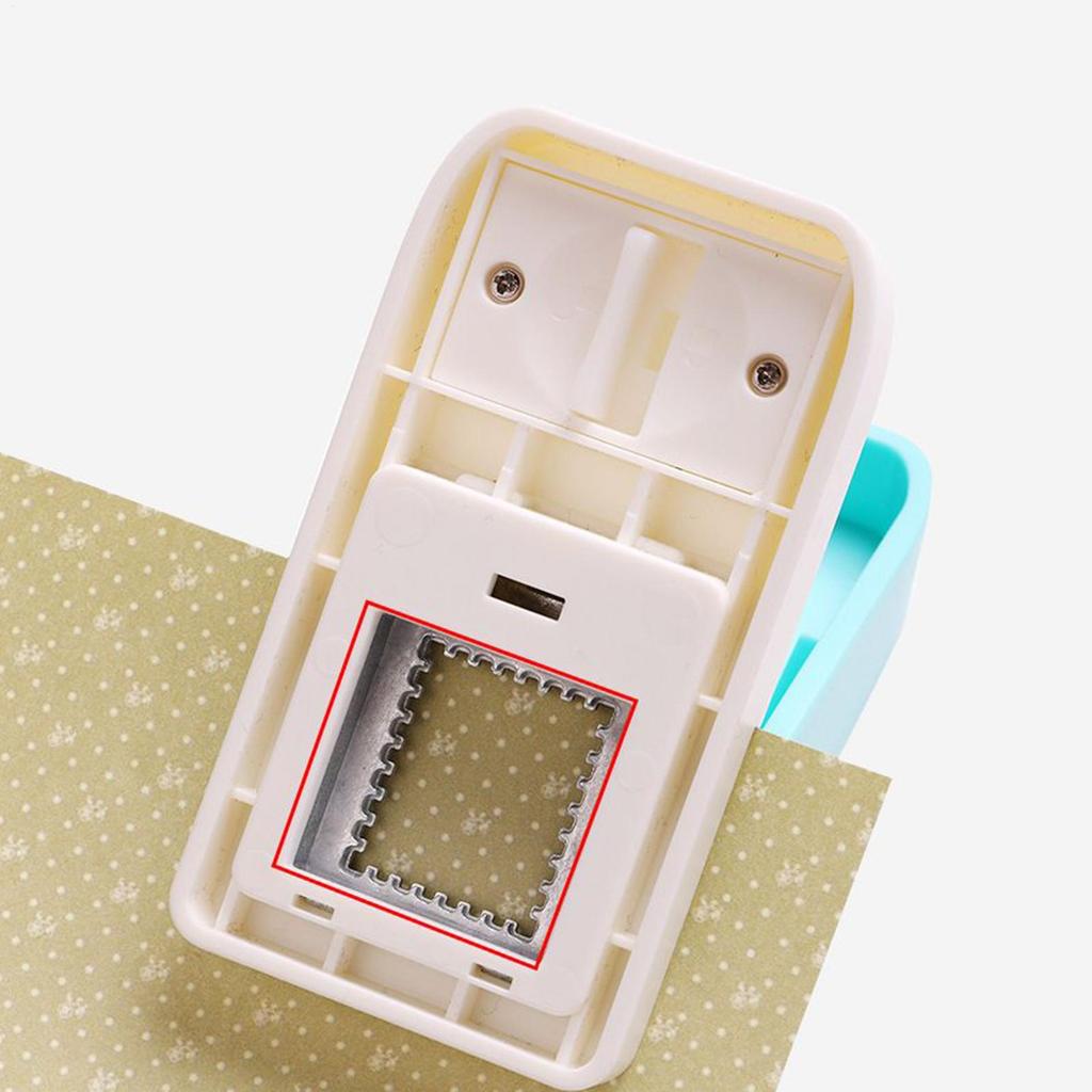 Stamp Puncher Stamp Journal Hole Punch DIY Scrapbook Supplies Stamp Puncher Square Rectangle For Scrapbooking Card Making
