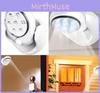 Human Body Sensor Night Light With 360 Degree Rotation For Hallway And Home Use