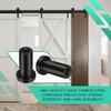 10 Set 2 Inch Barn Door Spacers Kit Sliding Replacement Barn Door Rail Track Hardware Wall Spacers with Screws for Connecting Track Connection Device