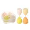 Latex-Free Foam Beauty Sponges with Egg Case Face Makeup Tools  for Foundation Application