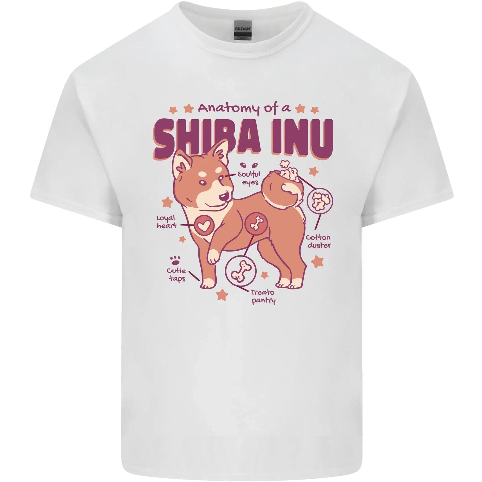 Shiba Inu Anatomy Kids T-Shirt Childrens S